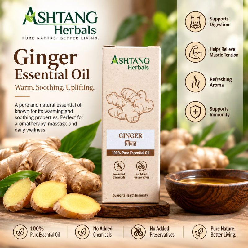 Ashtang Herbals Ginger Oil