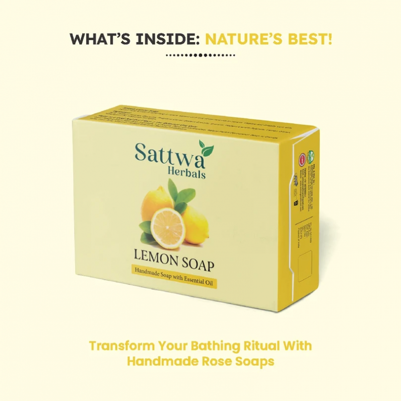 Sattva Herbals Lemon Soap