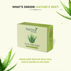 Sattva Herbals Aloe Vera Soap