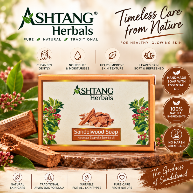 Ashtang Herbals Sandalwood Soap