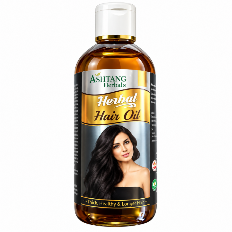 Ashtang Herbal hair oil - Thick healthy and long hair Bottle