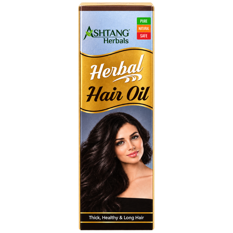 Ashtang Herbal hair oil - Thick healthy and long hair Box