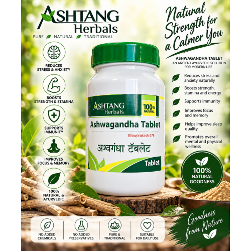 Ashtang Herbals Ashwagandha tabletten