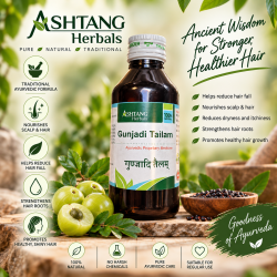Ashtang Herbal Gunjadi Tailam