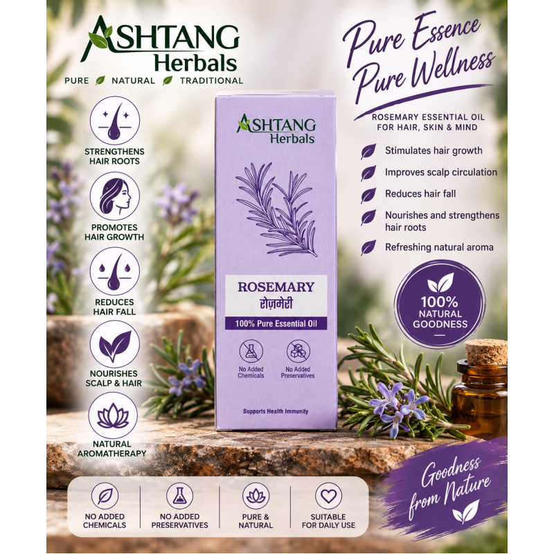 Ashtang Herbals Rozemarijn olie