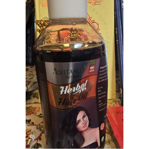 Ashtang Herbal hair oil - Thick healthy and long hair Bottle Ashtang Herbal hair oil - Thick healthy and long hair Bottle