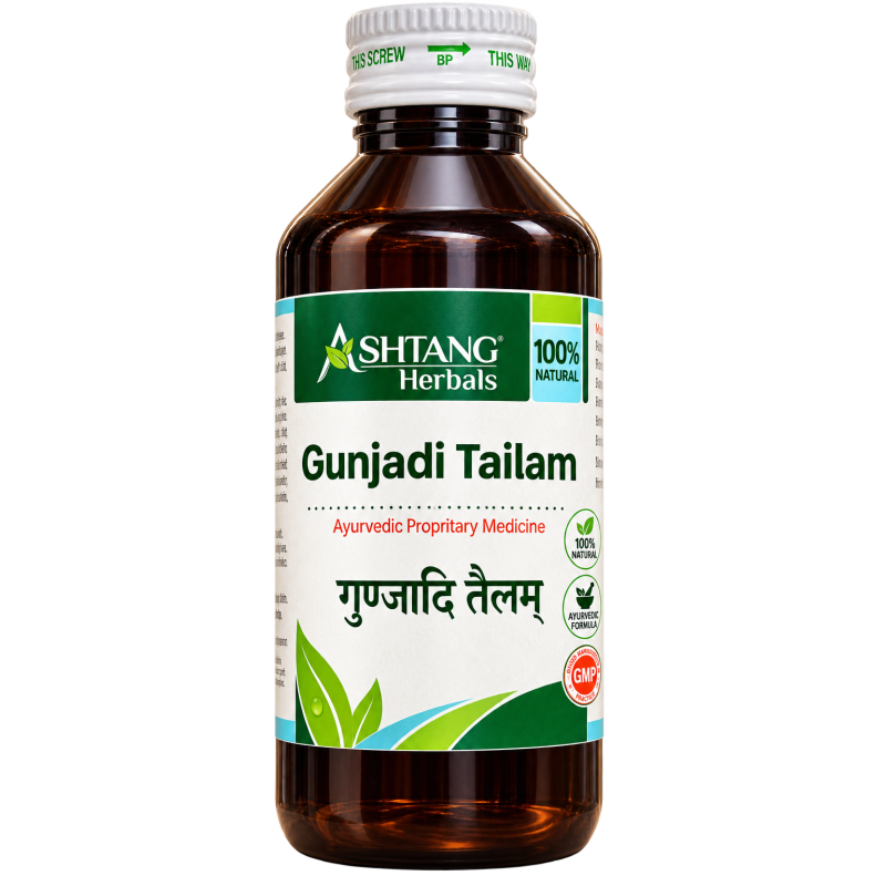 Ashtang Herbal Gunjadi Tailam