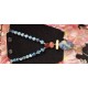 Onyx jade - schelp parels - blauwe lapis steen aggaat