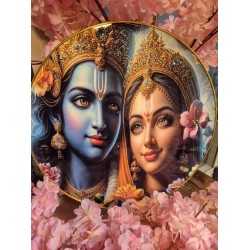 Hemelse Blik – Radha Krishna Portret