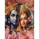 Hemelse Blik – Radha Krishna Portret Hemelse Blik – Radha Krishna Portret