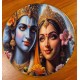 Hemelse Blik – Radha Krishna Portret Hemelse Blik – Radha Krishna Portret