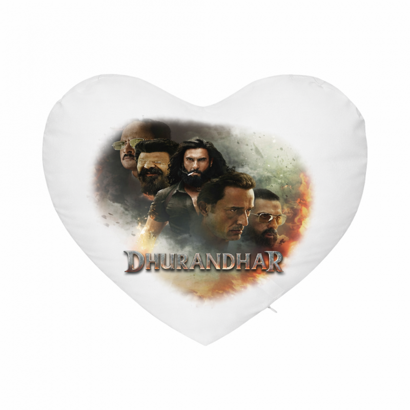 Dhurandhar 1 - Kussen (hart)