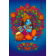 Puzzel (96 pcs) Krishna Mandala – Spiritueel & Kleurrijk Design